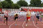 Inter boys 100 metres hurdles, 2015 English Schools, Gateshead. Photo: David T. Hewitson/Sports for All Pics